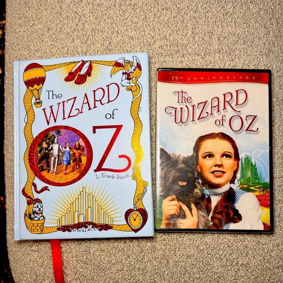 Other - The Wizard of Oz (DVD, 2013, 2-
Disc Set) and Children's Collectible Ed. Book